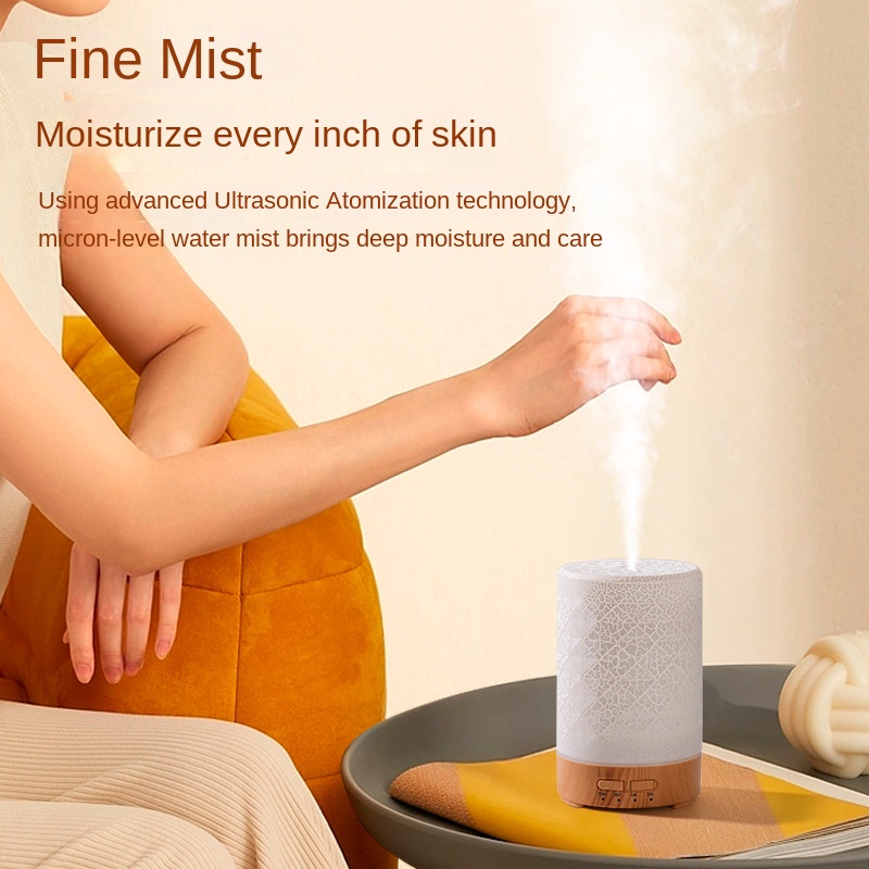 Essential Oil Diffuser Humidifier Combo - Difusor de Aroma, humidificador de aire