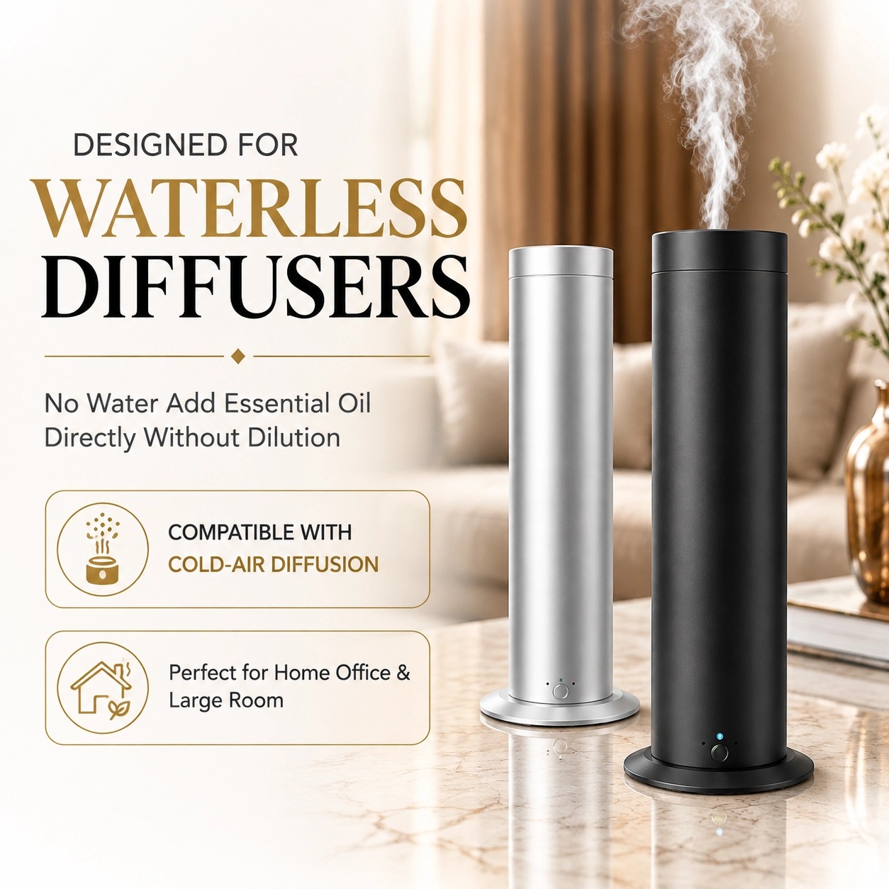 Cold Air Diffuser Nebulizer - Difusor de Aromas Comercial HoldPeak SZ‑053A