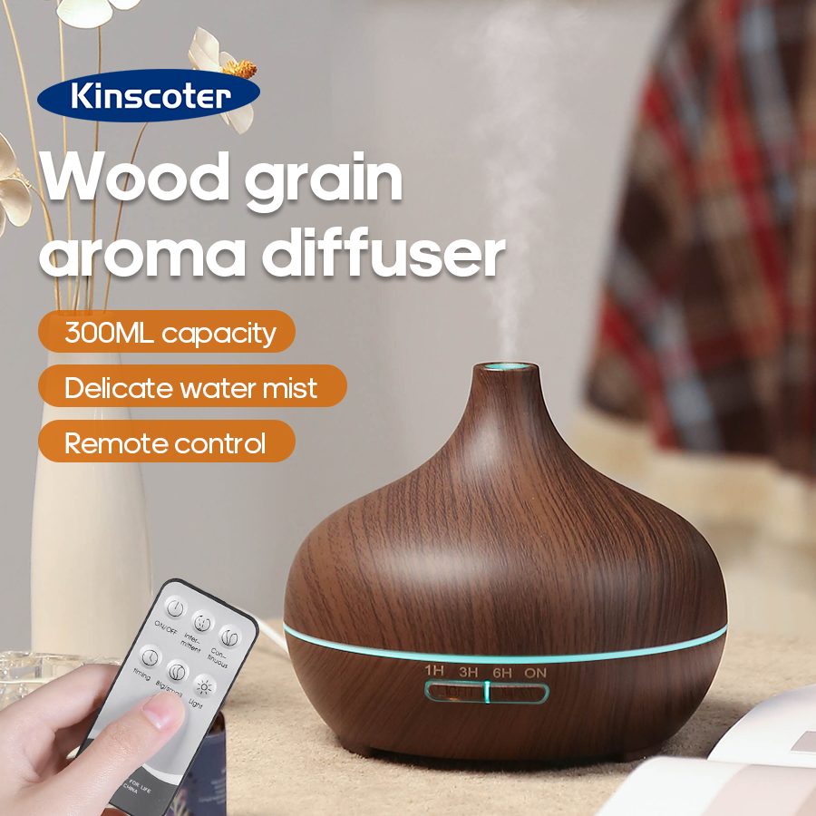 Essential Oil Diffuser 500Ml - KINSCOTER Difusor de aromaterapia de grano