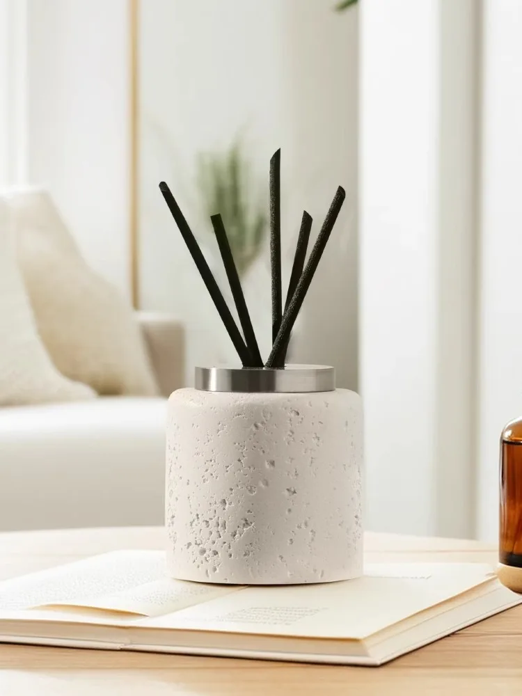 Diffuser Reed Sticks Set - Botella difusora de aroma de mármol