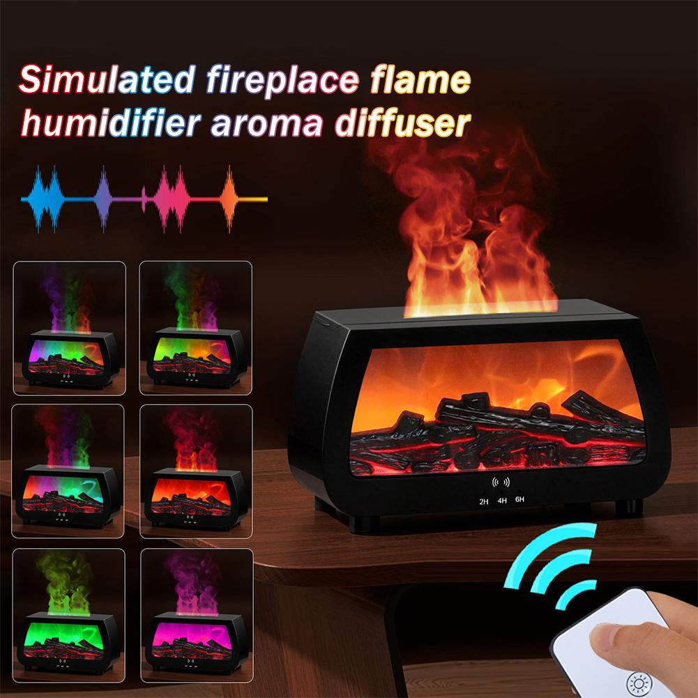 Waterless Essential Oil Diffuser - Difusor de Aroma Automático con Efecto