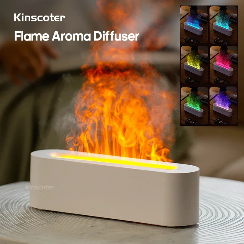 Essential Oil Diffuser Humidifier Combo - Difusor de Aromas con Efecto de