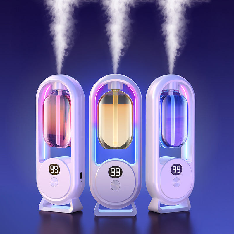 Cold Air Diffuser Nebulizer - Máquina difusora de aromaterapia portátil recargable,