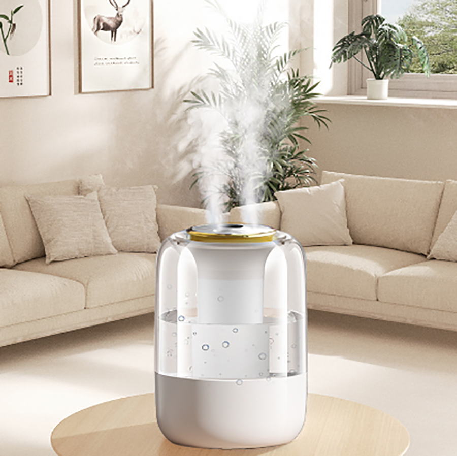 Essential Oil Diffuser Humidifier Combo - Humidificador de aire digital, depósito de