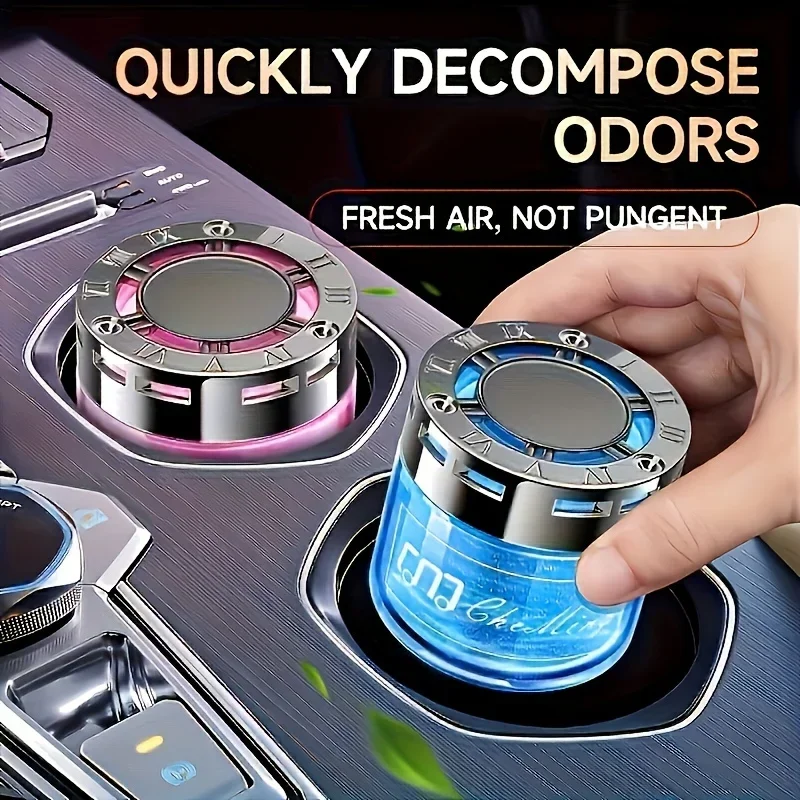 Car Aroma Diffuser Usb - Aromatizante Sólido para Auto con Diseño