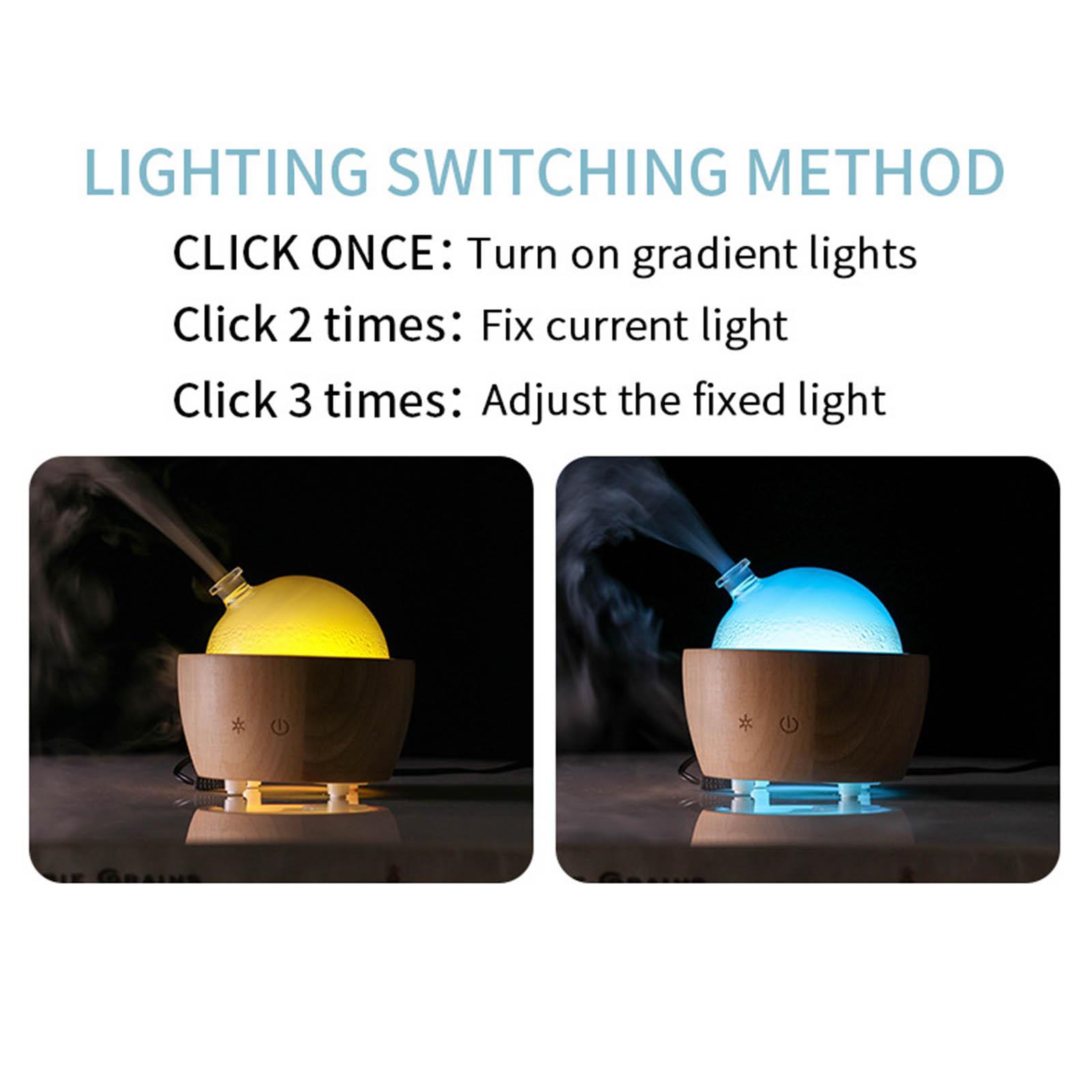 Aroma Diffuser For Large Room - Difusor de Aceites Esenciales con Luz