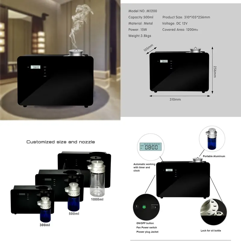 Difusor de Aroma Inteligente C - Smart Aroma Diffuser Wifi App reseña y precio