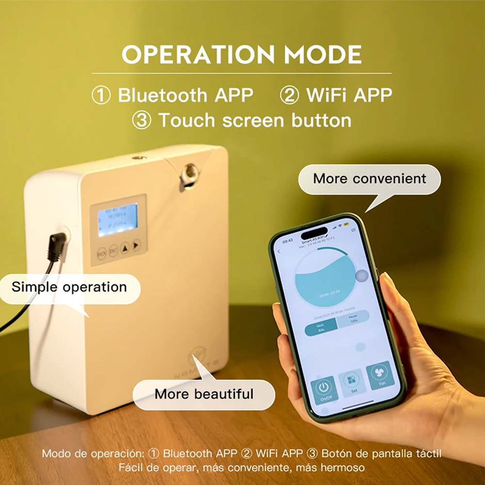 Difusor de Aroma NAMSTE para a - Smart Aroma Diffuser Wifi App reseña y precio