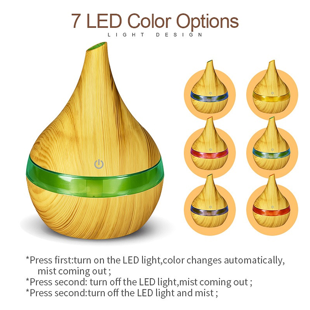 Humidificador y difusor USB de - Essential Oil Diffuser Humidifier Combo reseña y precio