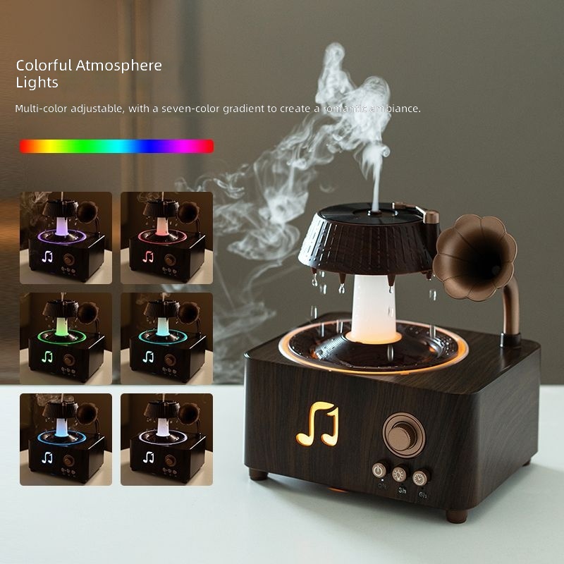 Difusor de Aroma Retro con For - Aroma Diffuser Bluetooth Led reseña y precio