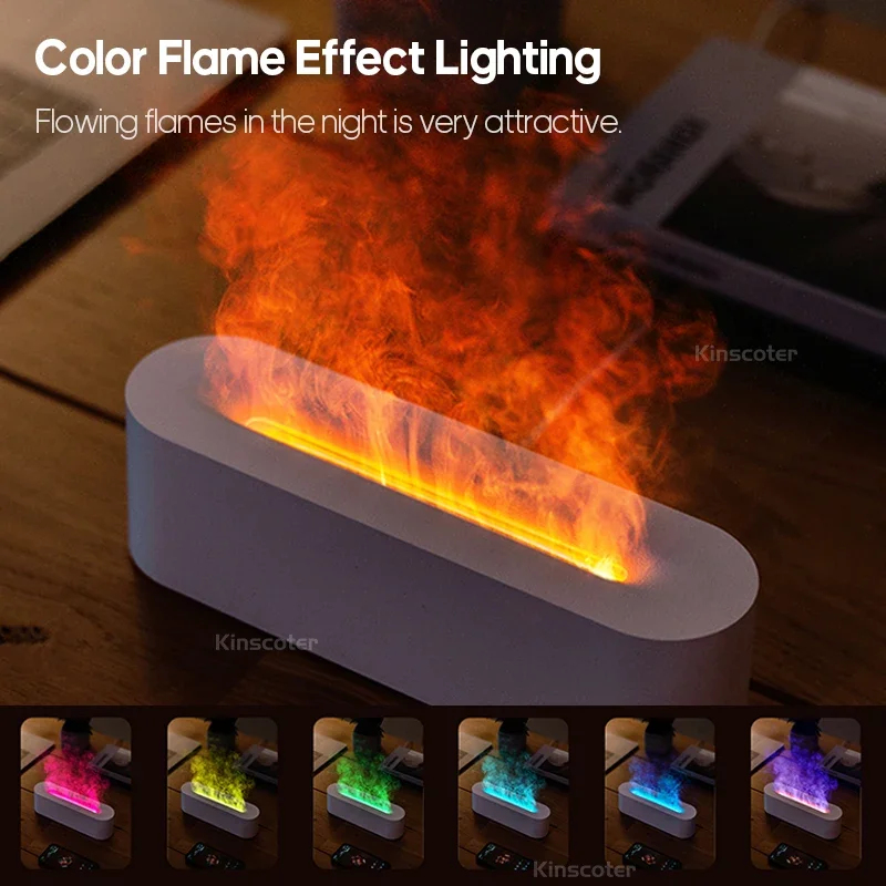 Difusor de Aromas con Efecto d - Essential Oil Diffuser Humidifier Combo reseña y precio