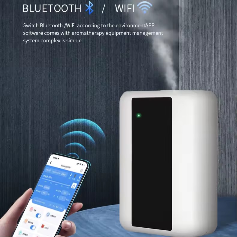 Difusor de Aroma Inteligente c - Smart Aroma Diffuser Wifi App reseña y precio
