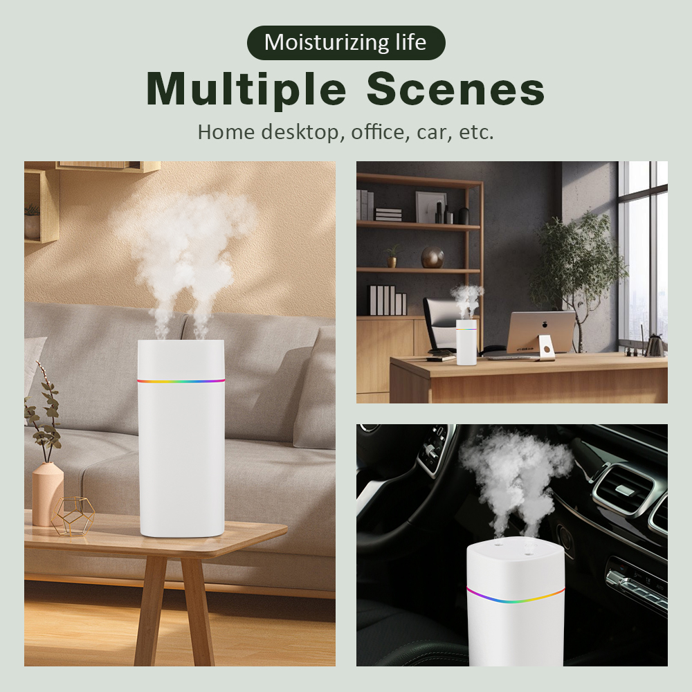 Humidificador de aire de 600ML - Essential Oil Diffuser Humidifier Combo reseña y precio