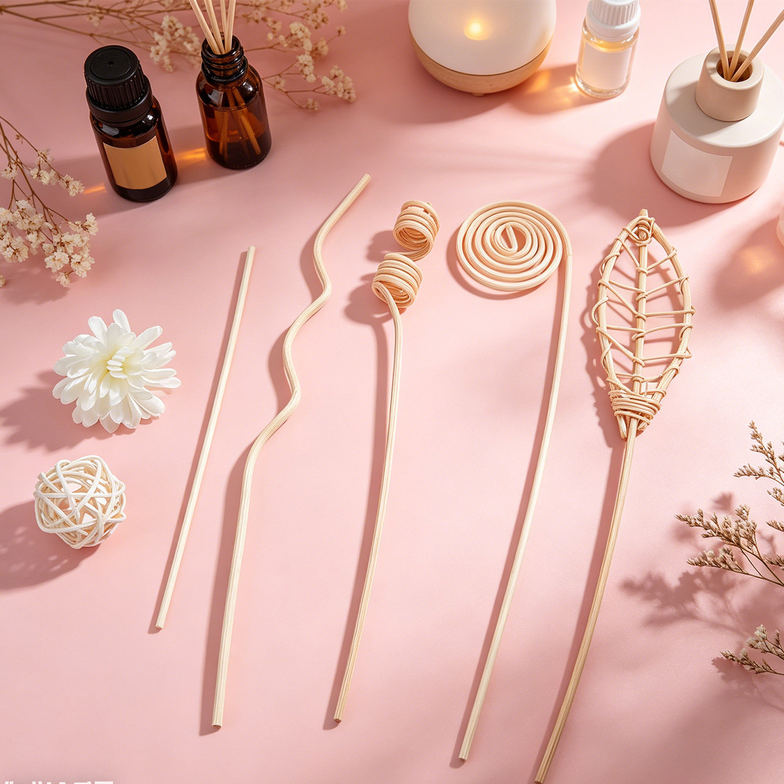 Juego de 20 varillas de ratán  - Diffuser Reed Sticks Set reseña y precio