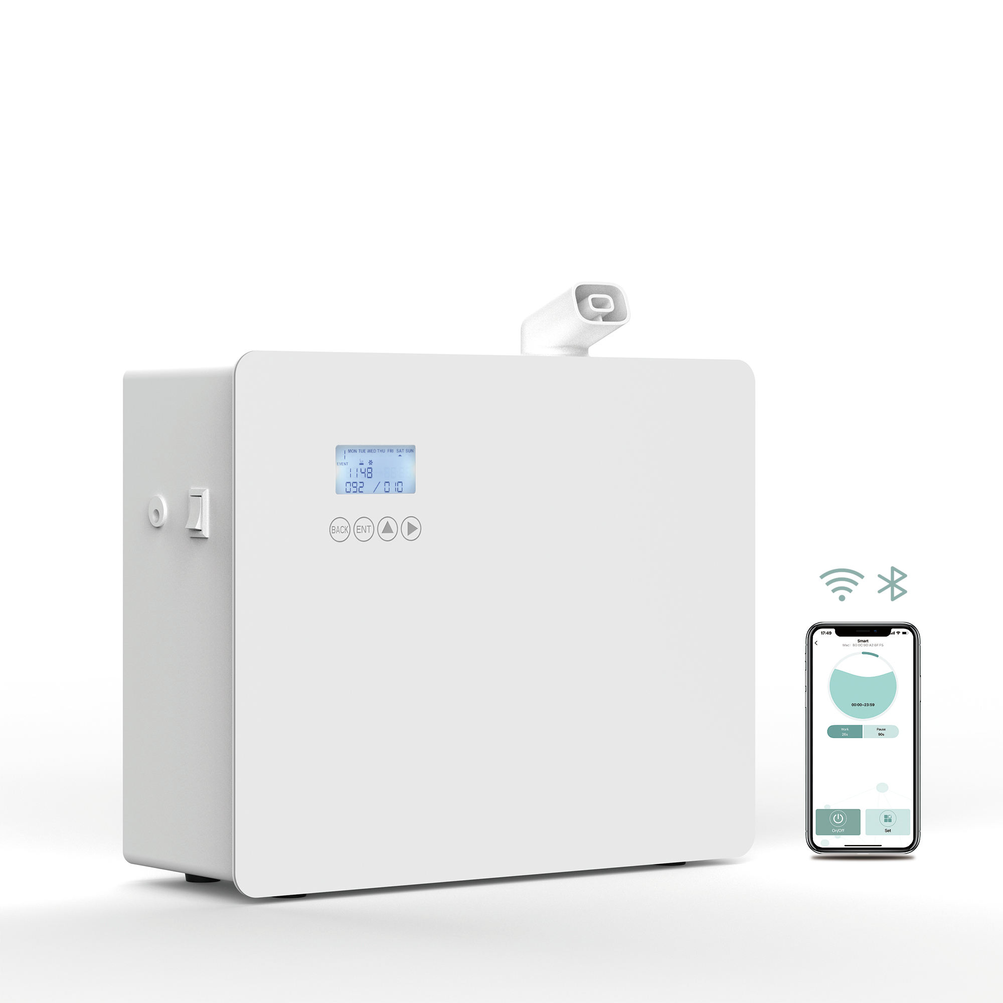 Difusor de Aceites Esenciales  - Smart Aroma Diffuser Wifi App reseña y precio