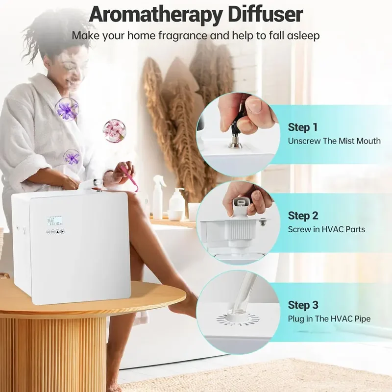 Difusor de Aceites Esenciales  - Smart Aroma Diffuser Wifi App reseña y precio