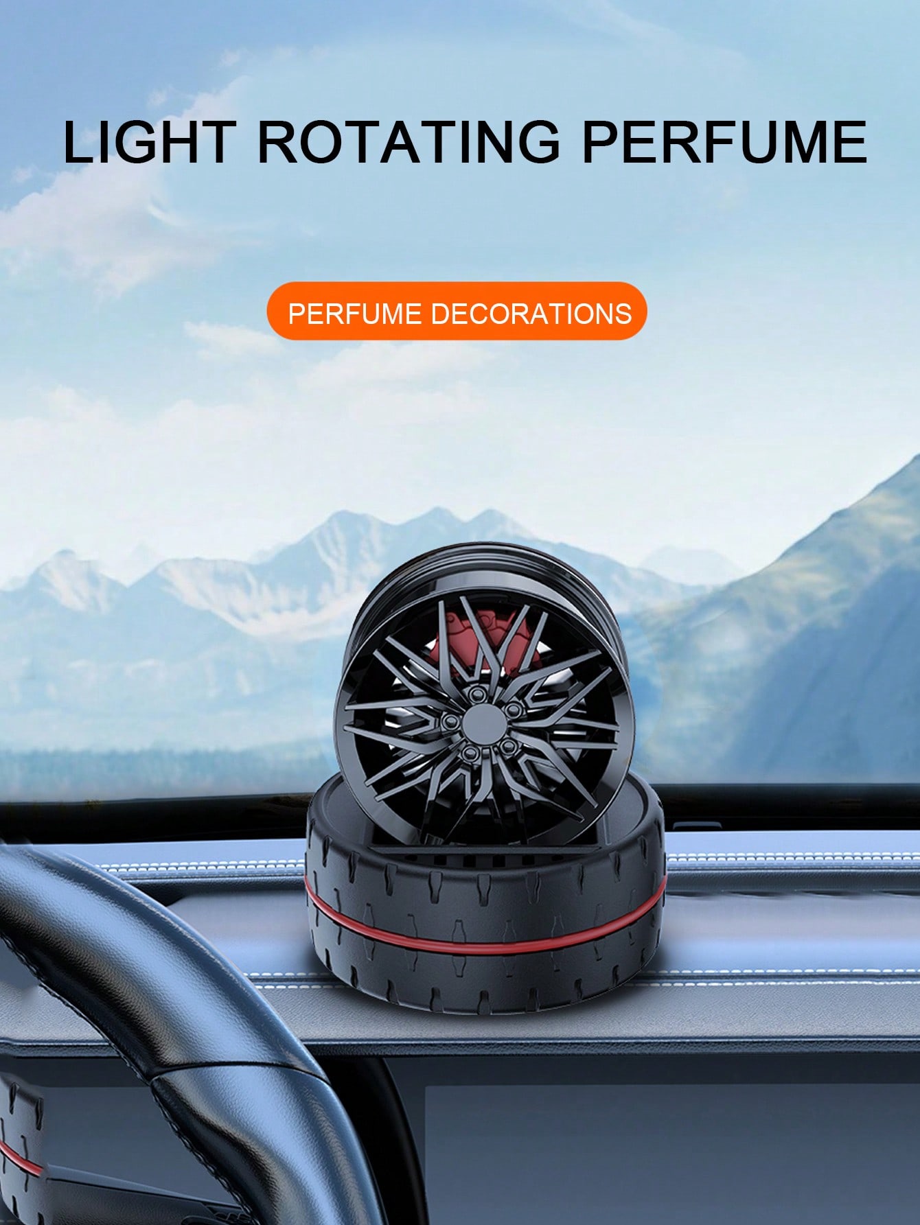 1 unidad de adorno para el int - Car Aroma Diffuser Usb reseña y precio