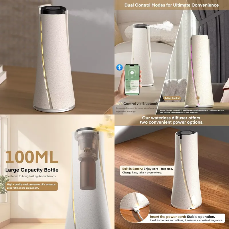 【CHIMU HOME】 Difusor de Aroma  - Aroma Diffuser For Large Room reseña y precio