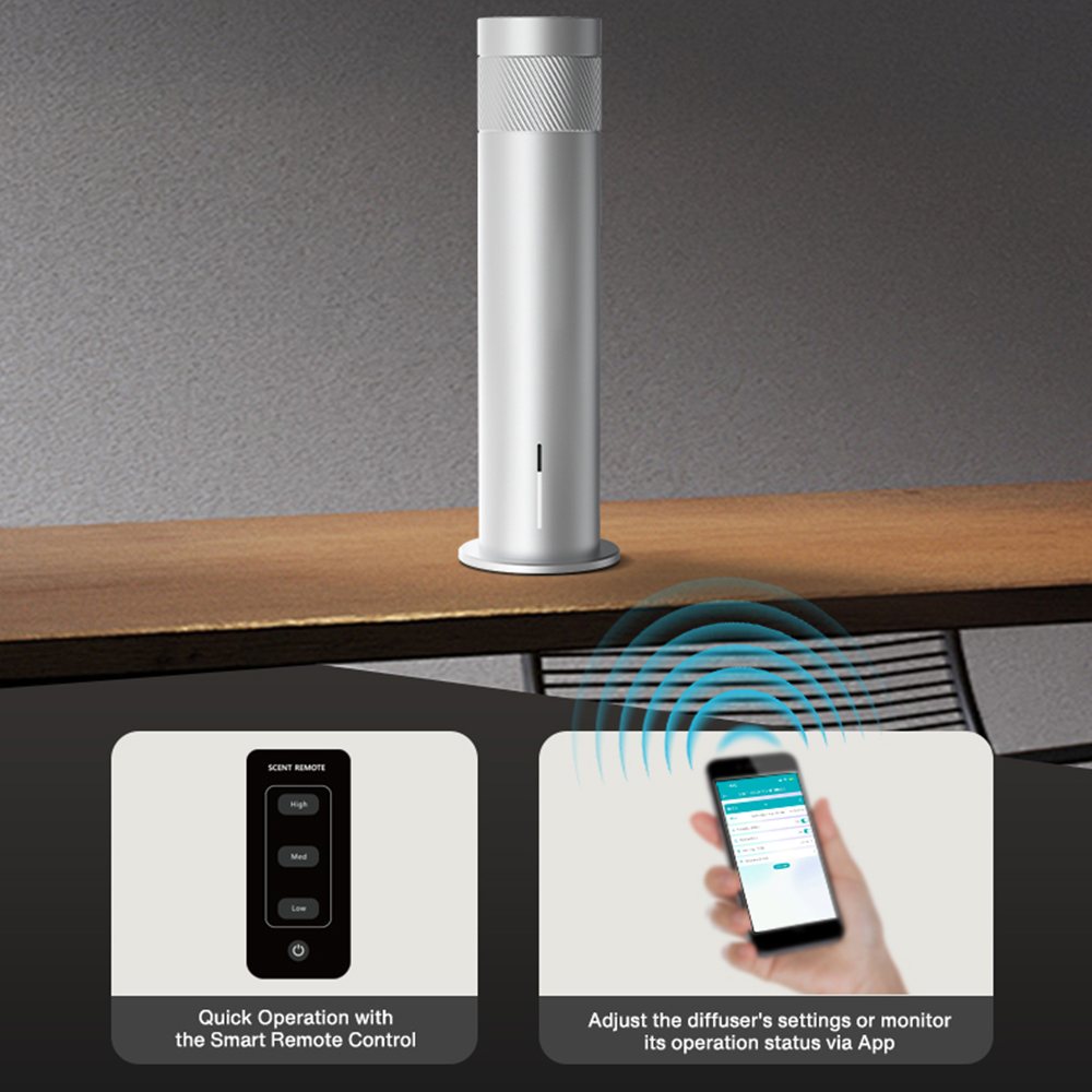 Difusor de Aceites Esenciales  - Waterless Essential Oil Diffuser reseña y precio