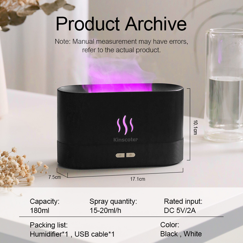 Difusor de Aroma USB de Escrit - Essential Oil Diffuser 500Ml reseña y precio