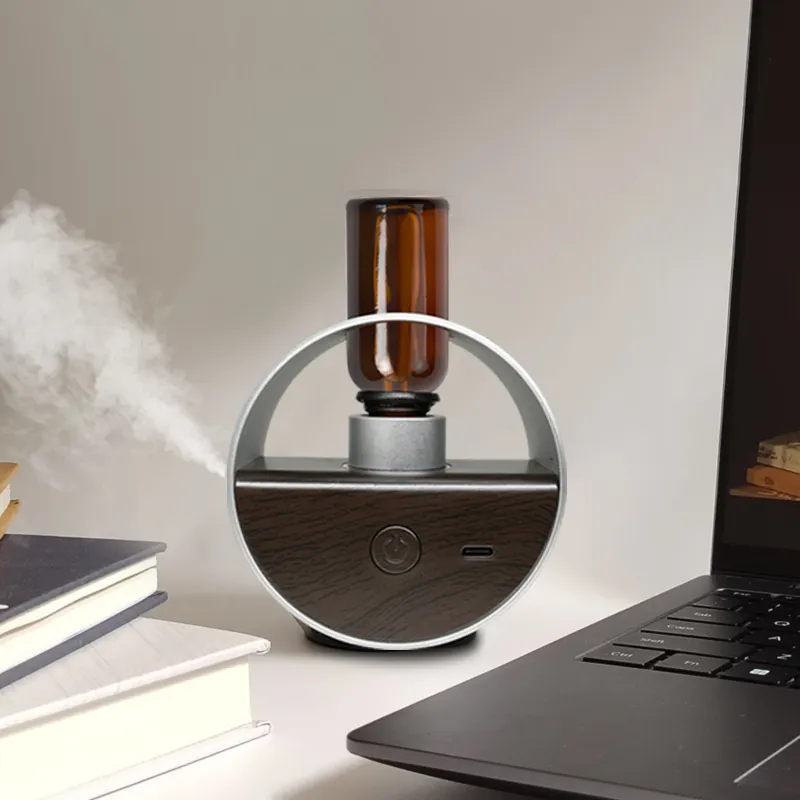 Difusor de aceites esenciales, - Waterless Essential Oil Diffuser reseña y precio