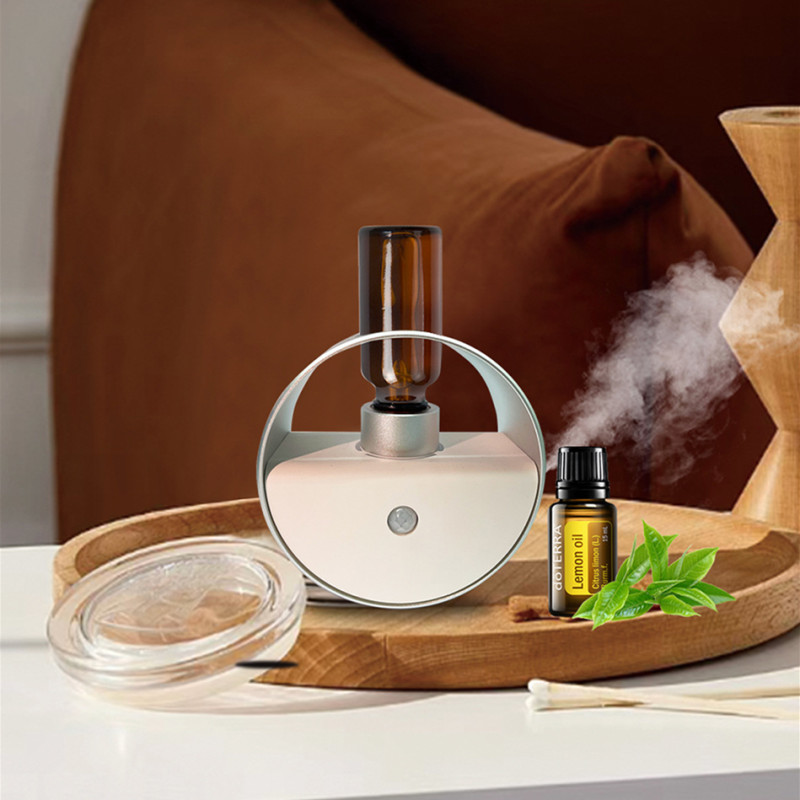 Difusor de aceites esenciales, - Waterless Essential Oil Diffuser reseña y precio