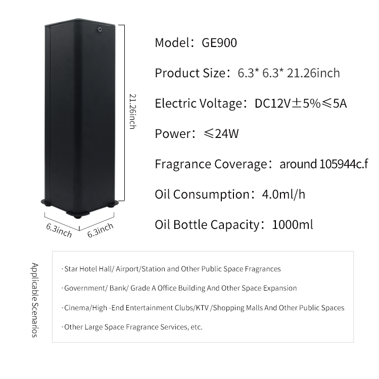 Difusor de Fragancias de 1000  - Smart Scent Machine Commercial reseña y precio
