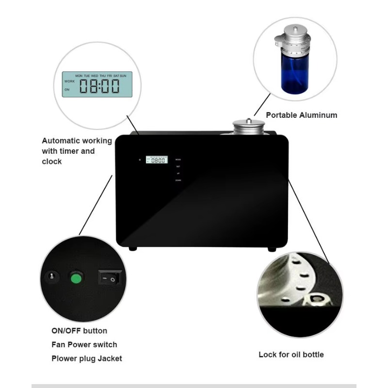 Difusor de Aroma Inteligente C - Smart Aroma Diffuser Wifi App reseña y precio